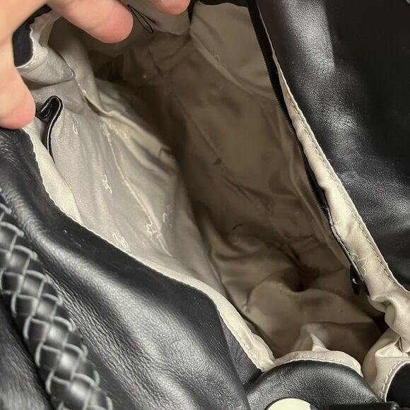 Judith Ripka Handbag w/Python Snake Embossed Finish. 100% Genuine Leather - Picture 15 of 16